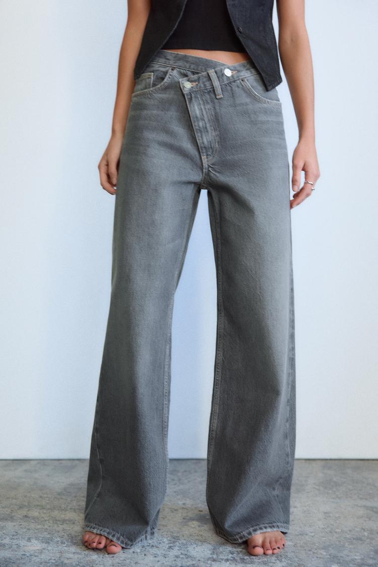 Celine | Jeans de cintura cruzada