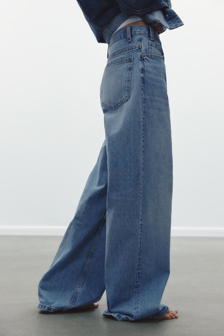 Celine | Jeans de cintura cruzada