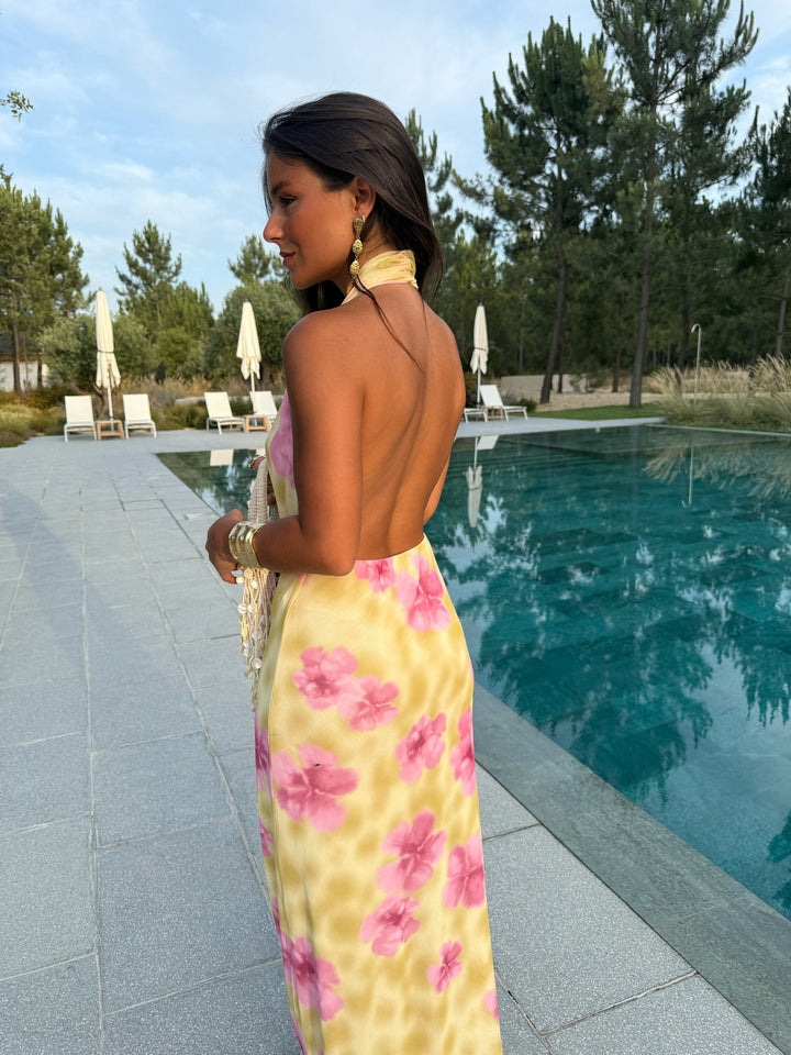 Vestido havaiano