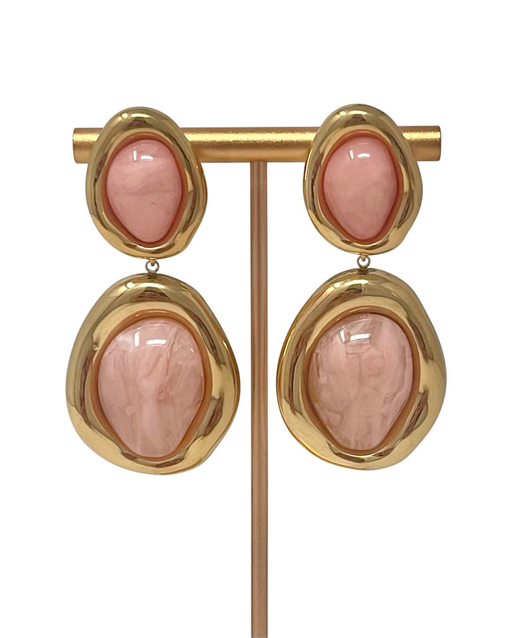 Brincos Évora Rosa