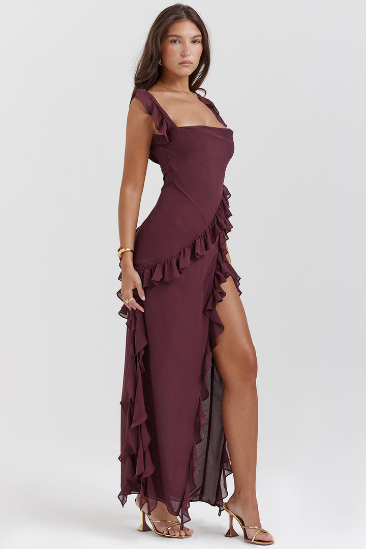 Alicia - Vestido com Volantes e Encanto