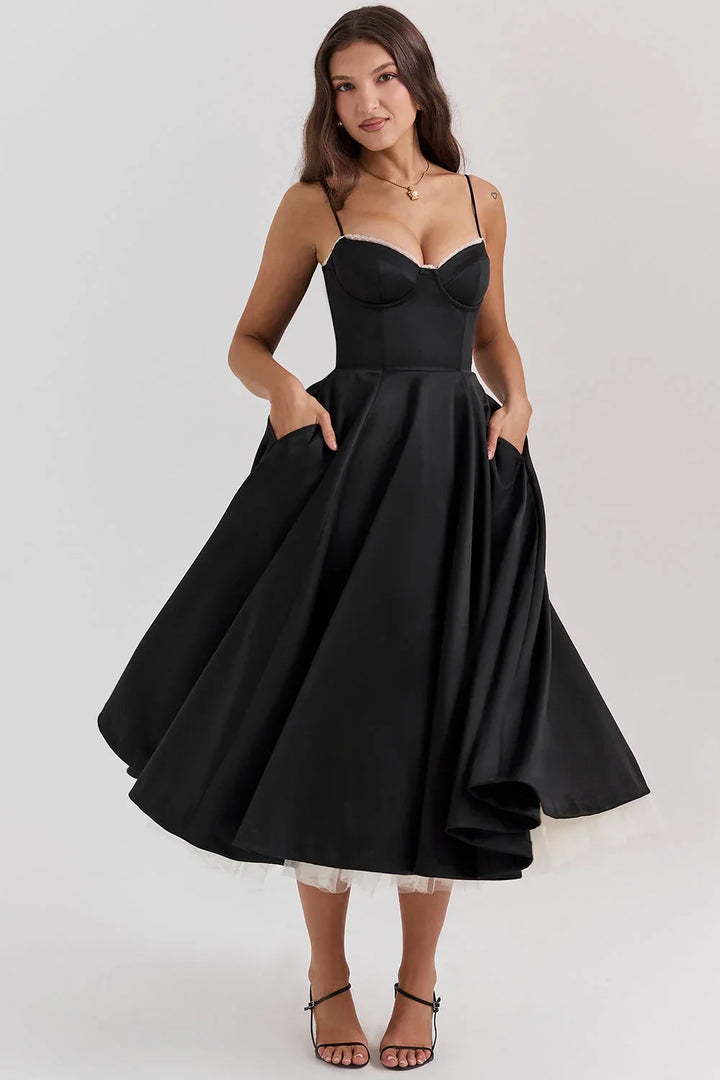 Leonor | Vestido com corsete