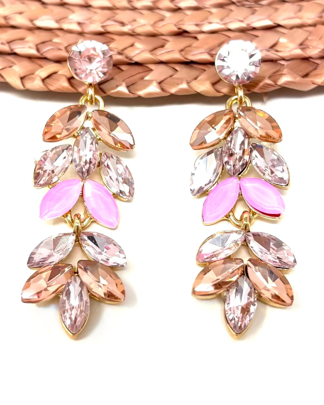 Brincos Rabat Rosa