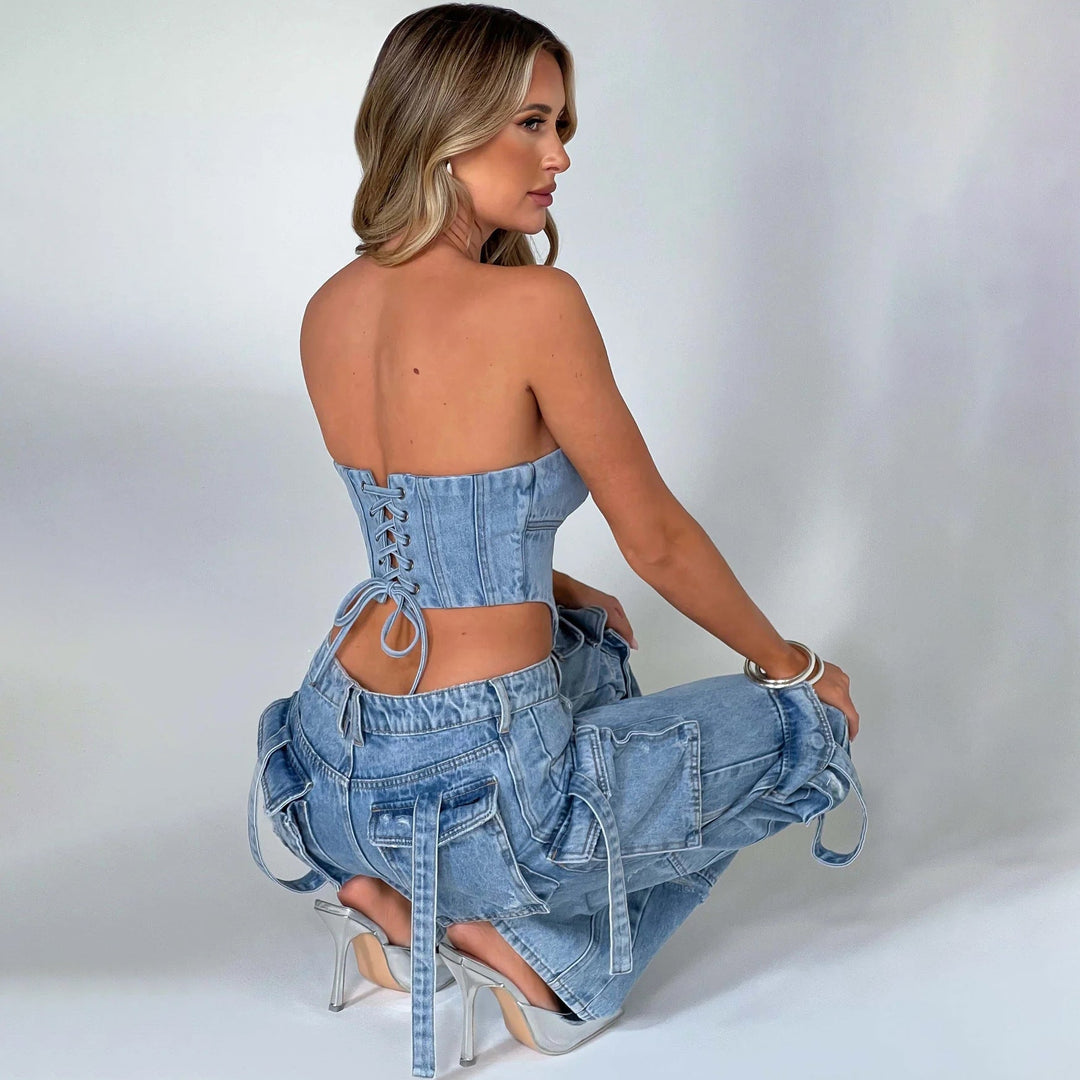 Valência | Conjunto de jeans 2 peças