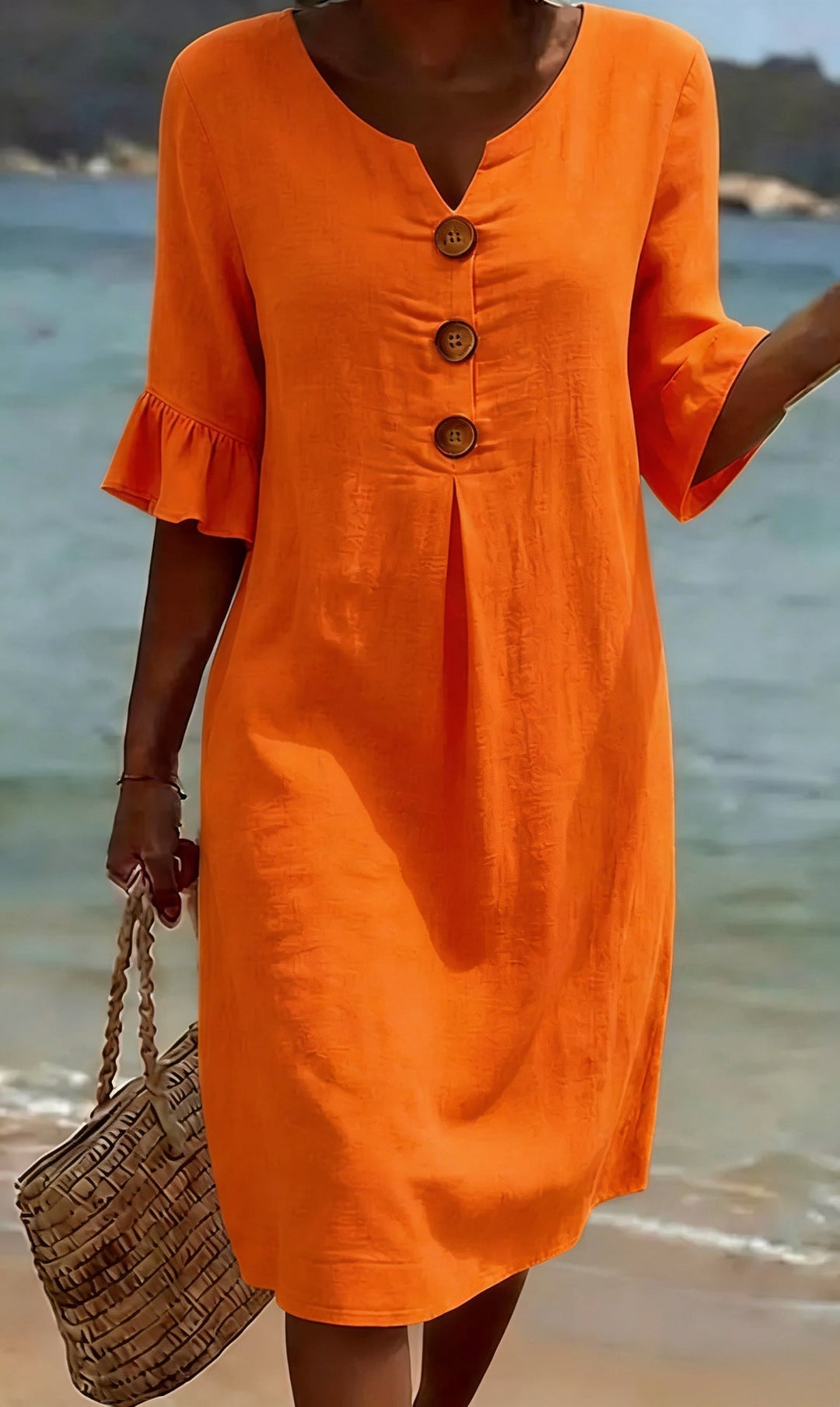 Vestido casual de mulher