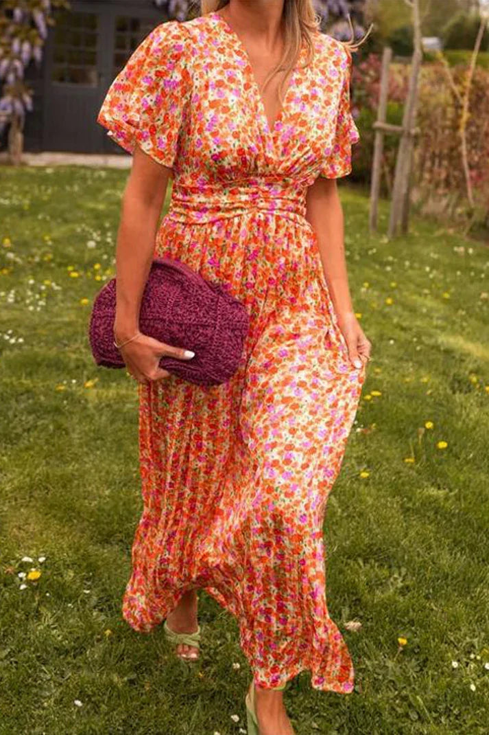 Naomi | Vestido Longo com Decote em V