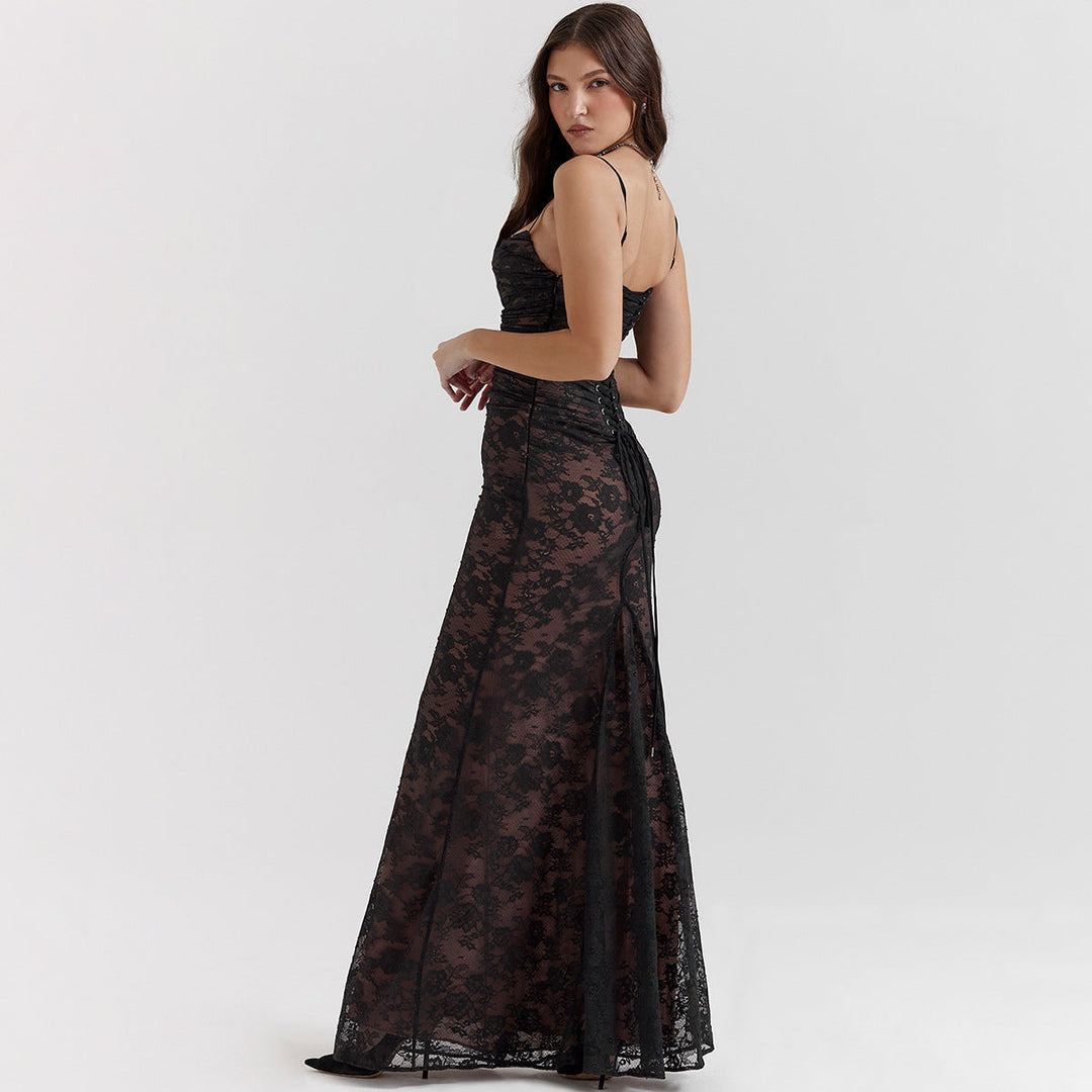 Niza | Vestido Longo de Renda