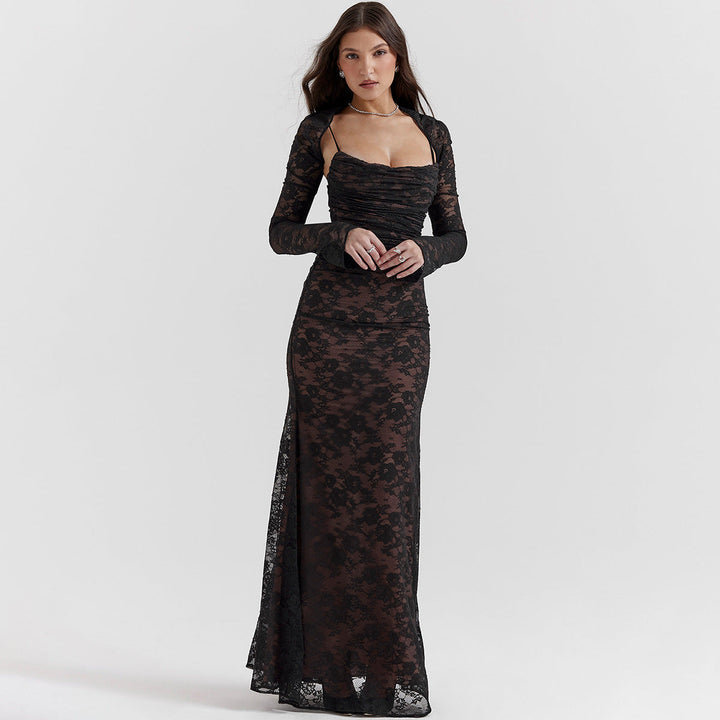 Niza | Vestido Longo de Renda