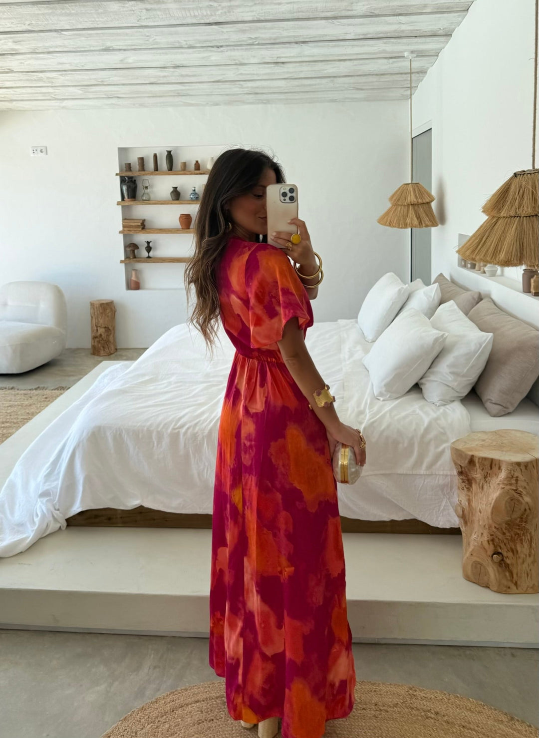 Rosa / Vestido de Entardecer