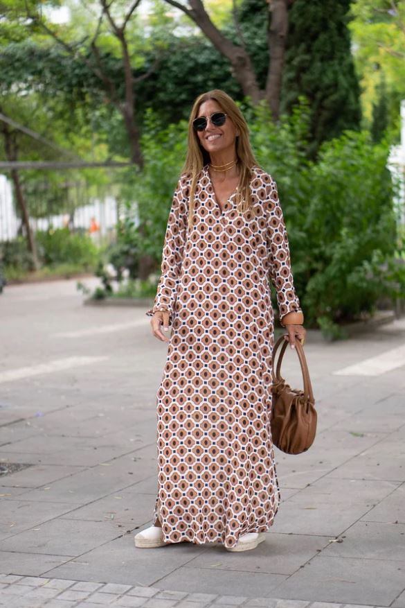 Bellevo | Vestido Elegante com Estampado