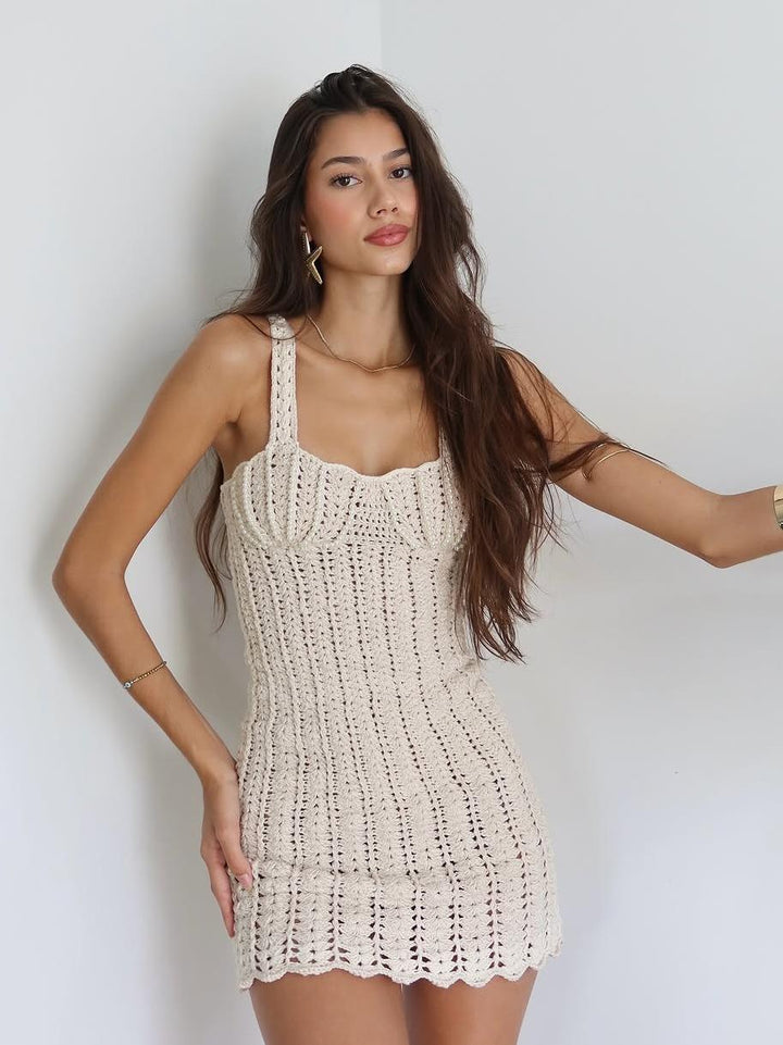 Arlet | Mini Vestido de Crochê