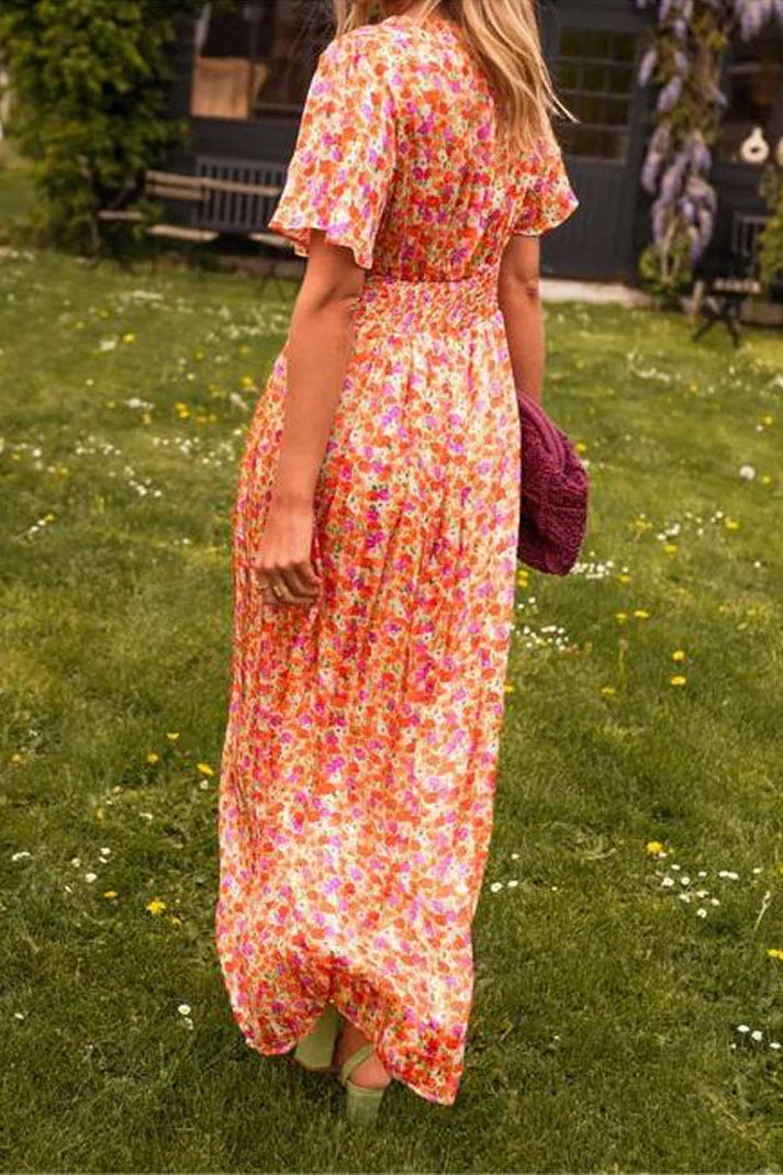 Naomi | Vestido Longo com Decote em V