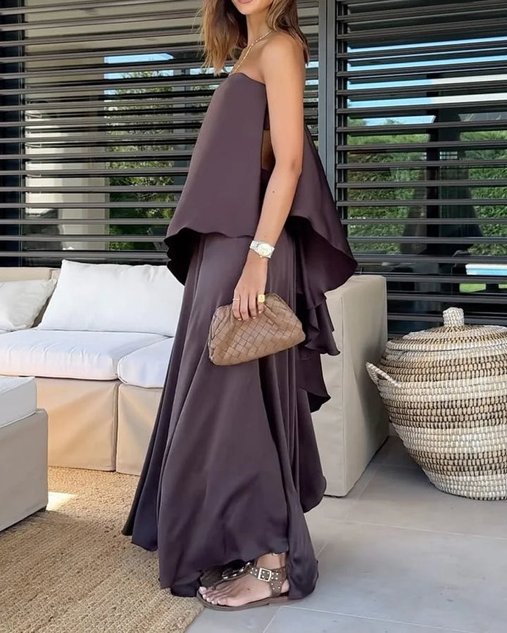 Alba | Conjunto de saia em camadas