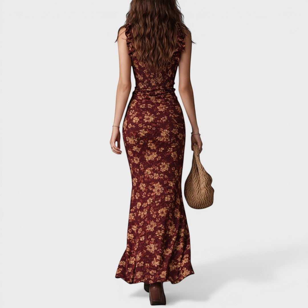 Valeria | Vestido boêmio retro