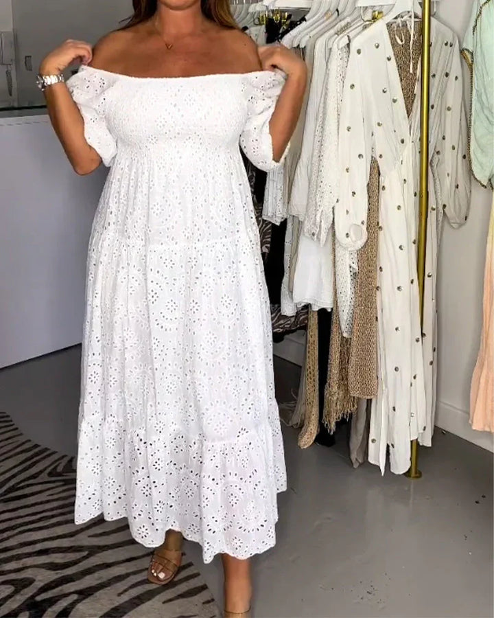 Rita | Vestido Longo Calado