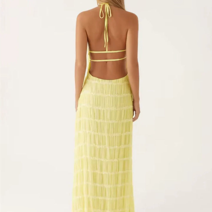 Alboréa | Vestido de alça halter Etéreo