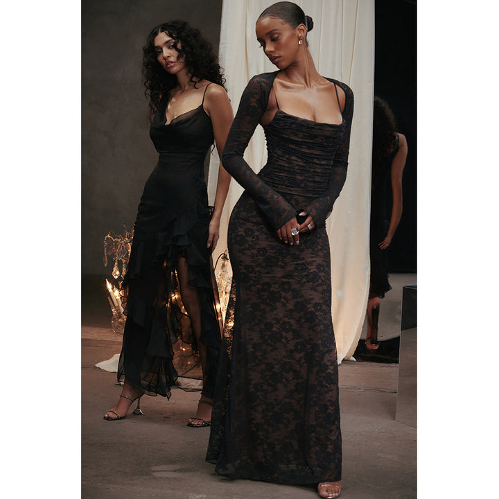Niza | Vestido Longo de Renda