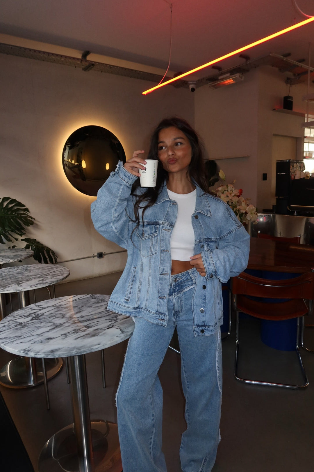 Jeans de perna larga de Los Angeles
