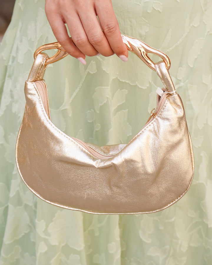 Bolsa Delfina Dourada
