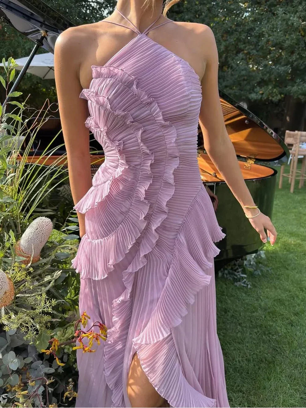Anneliese | Vestido Lilás