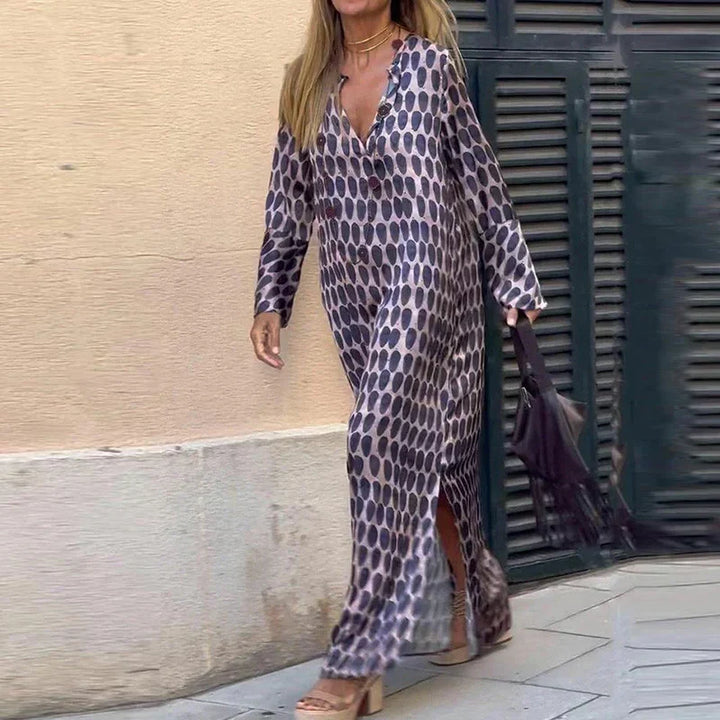 Bellevo | Vestido Elegante com Estampado