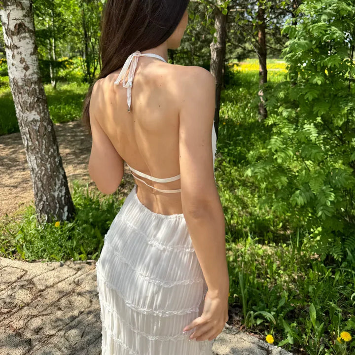 Alboréa | Vestido de alça halter Etéreo