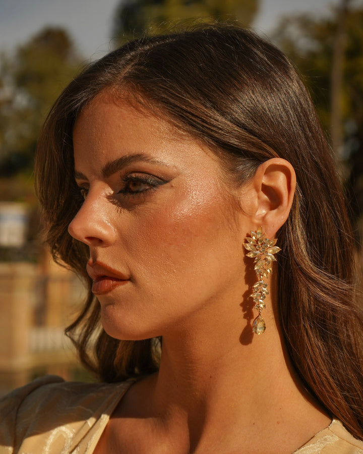 Brincos Audrey em ouro