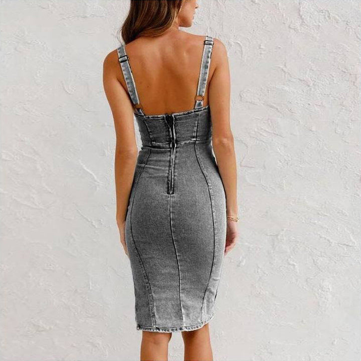 Alba | Vestido de ganga