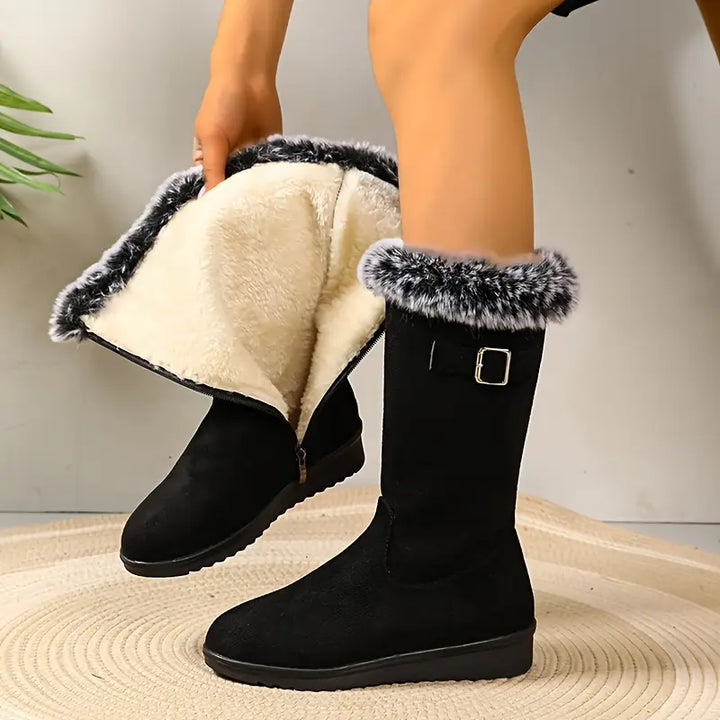 Morgane - Botas de cano alto impermeáveis