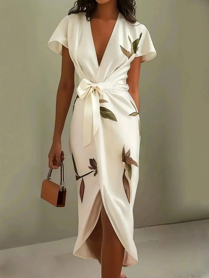 Julia | Vestido cruzado elegante