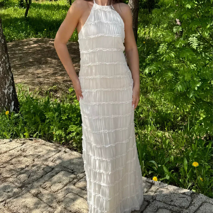 Alboréa | Vestido de alça halter Etéreo