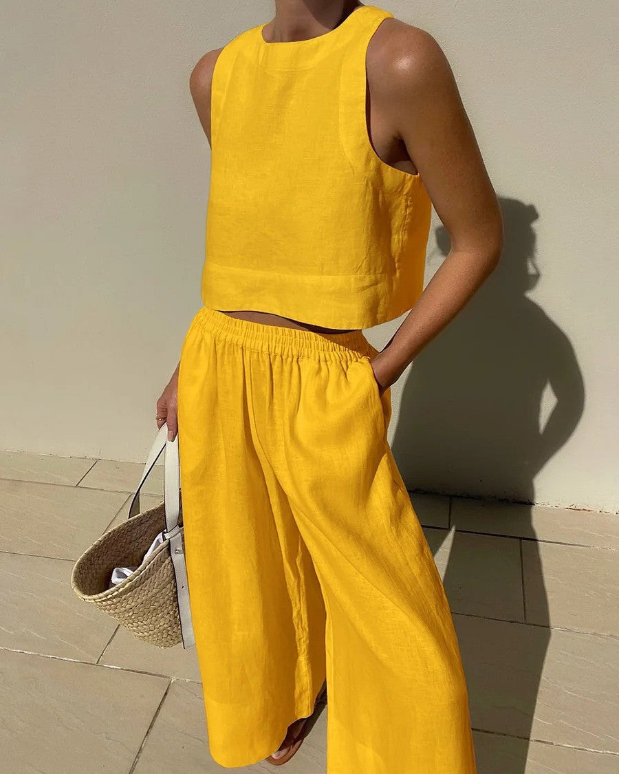 Abril | Conjunto Elegante de Verão