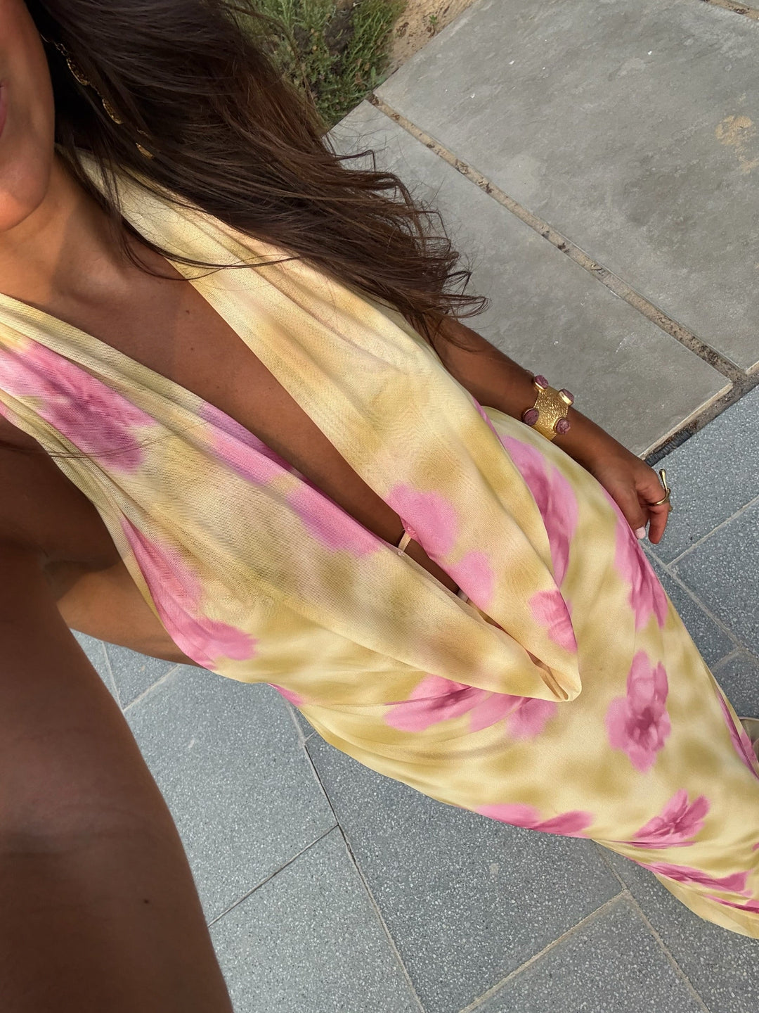 Vestido havaiano
