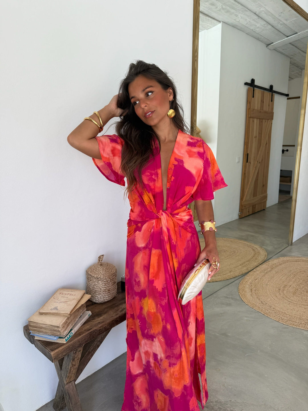 Rosa / Vestido de Entardecer