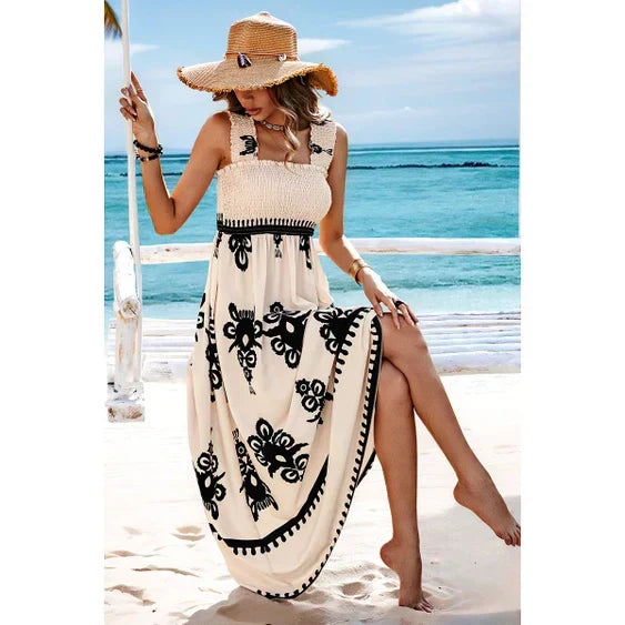 Prisca | Vestido Longo Boêmio