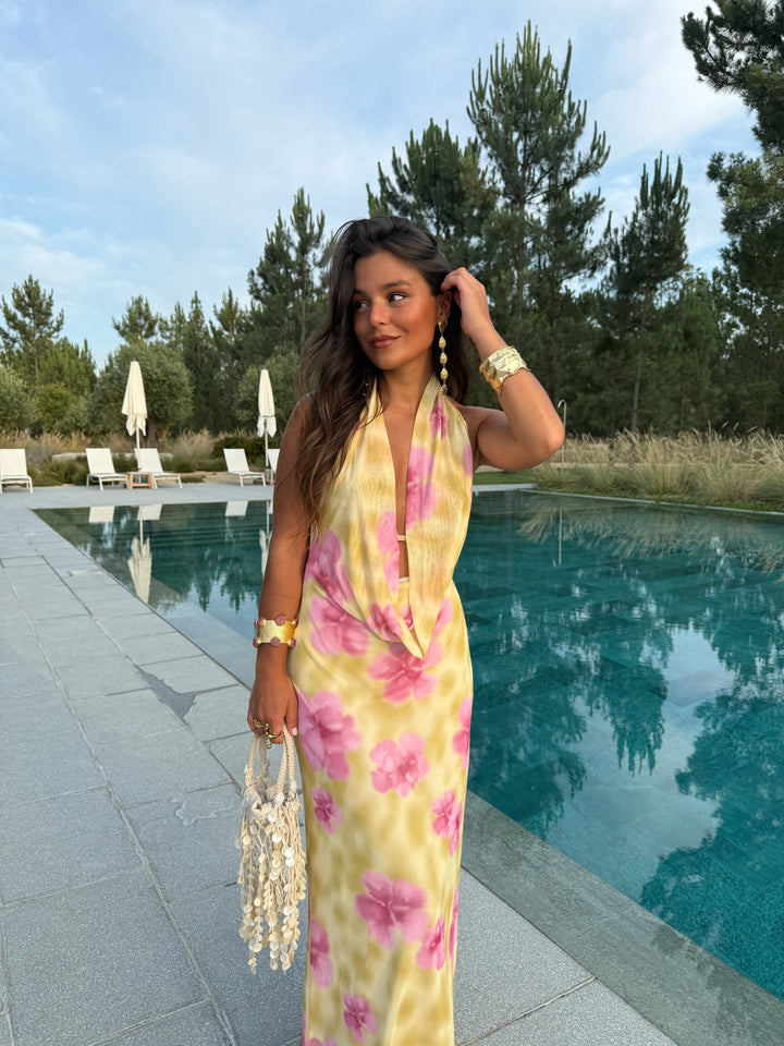 Vestido havaiano