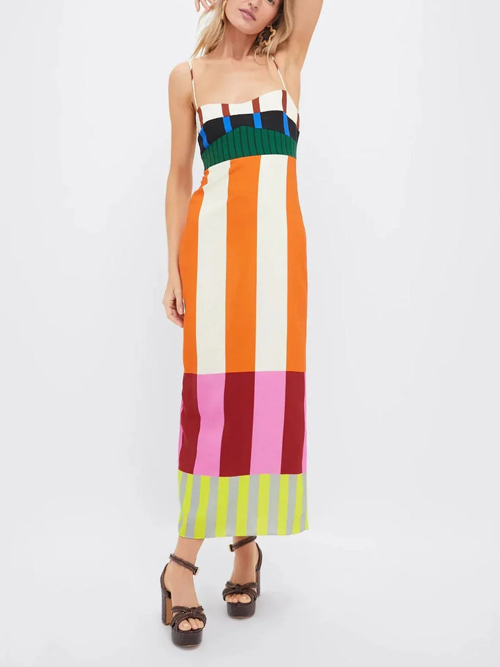 Elsa | Vestido Longo Multicolorido