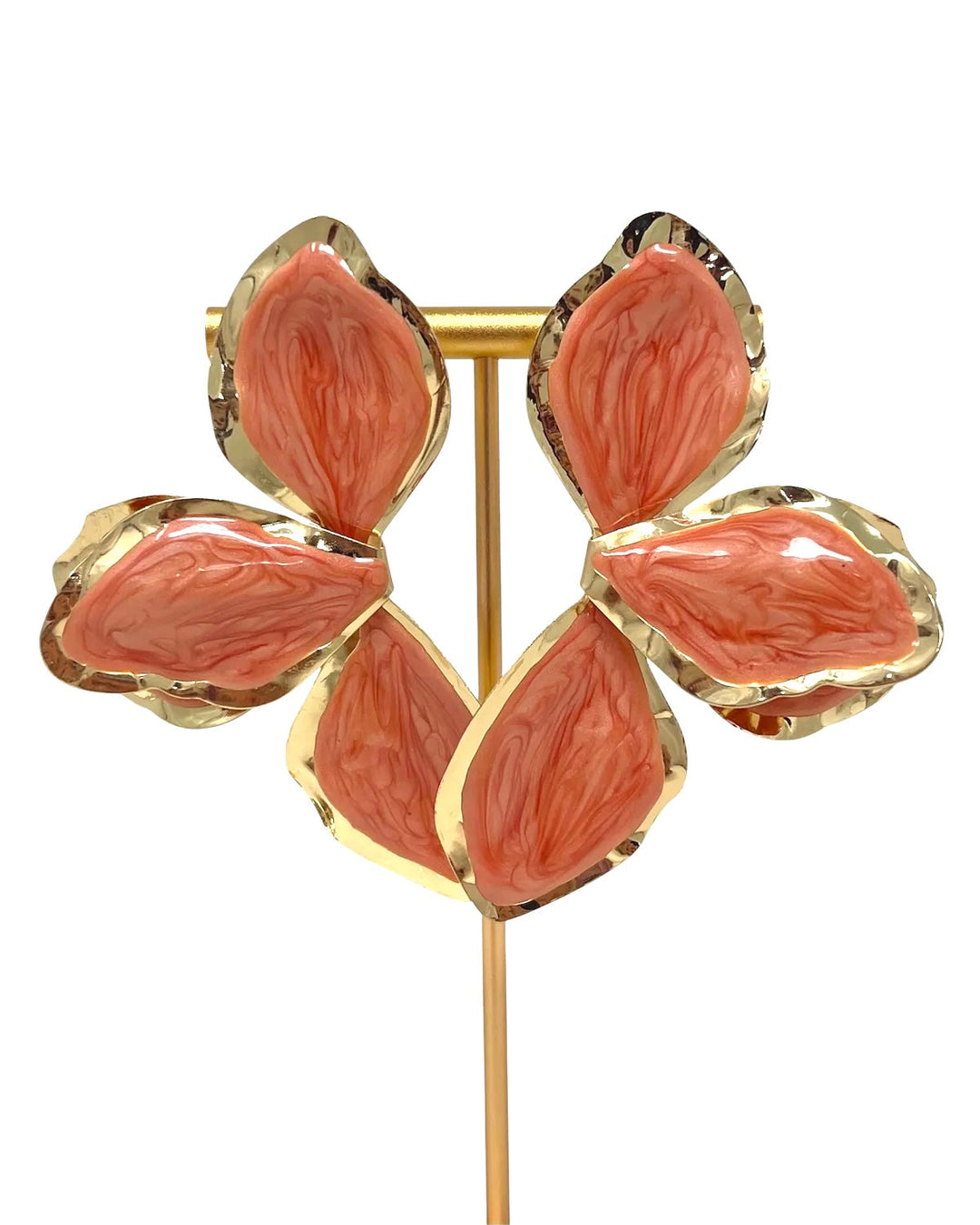 Brincos de coral