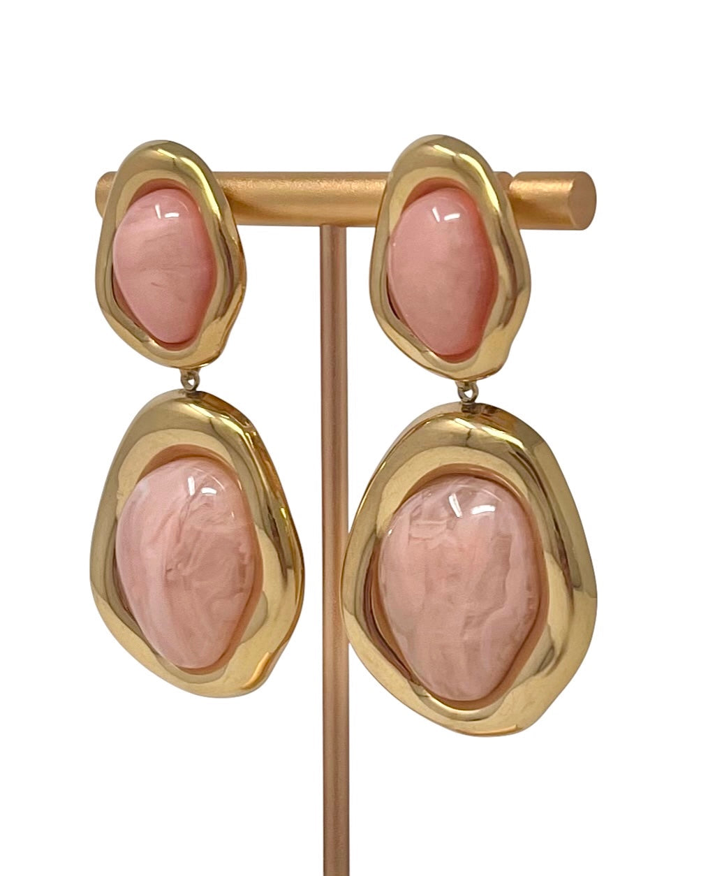 Brincos Évora Rosa