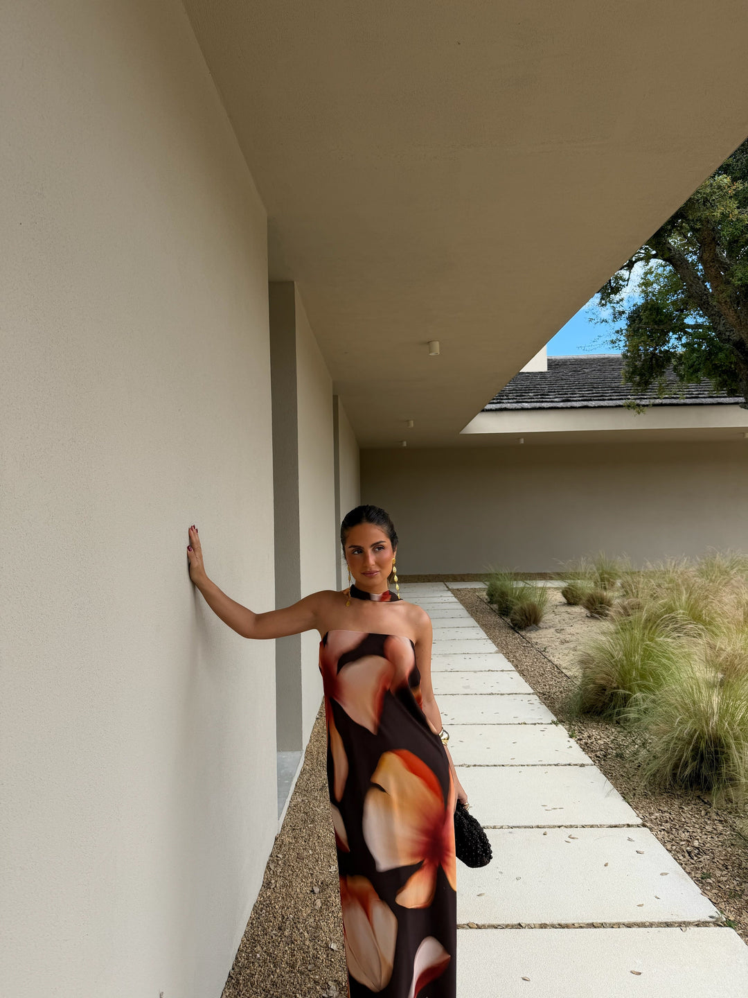 Carla / Vestido marrom