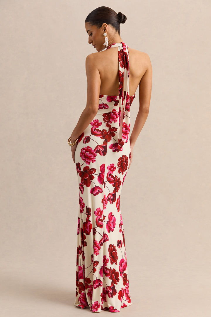 Flossie | Vestido floral rosa