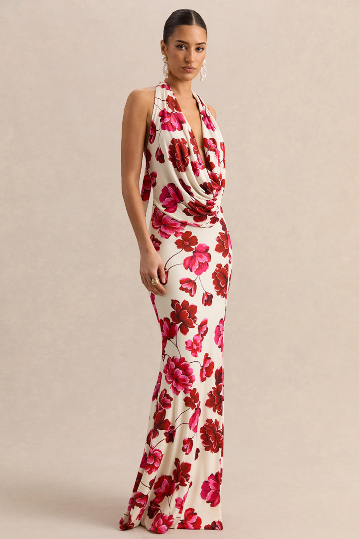 Flossie | Vestido floral rosa