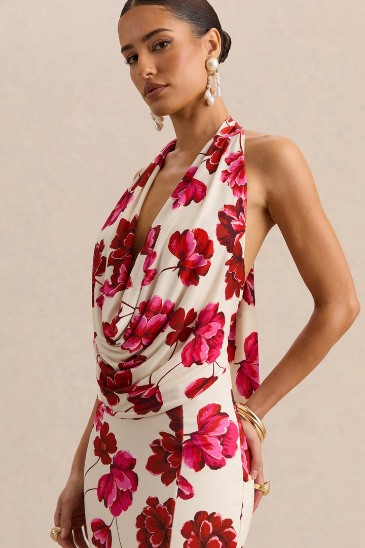 Flossie | Vestido floral rosa