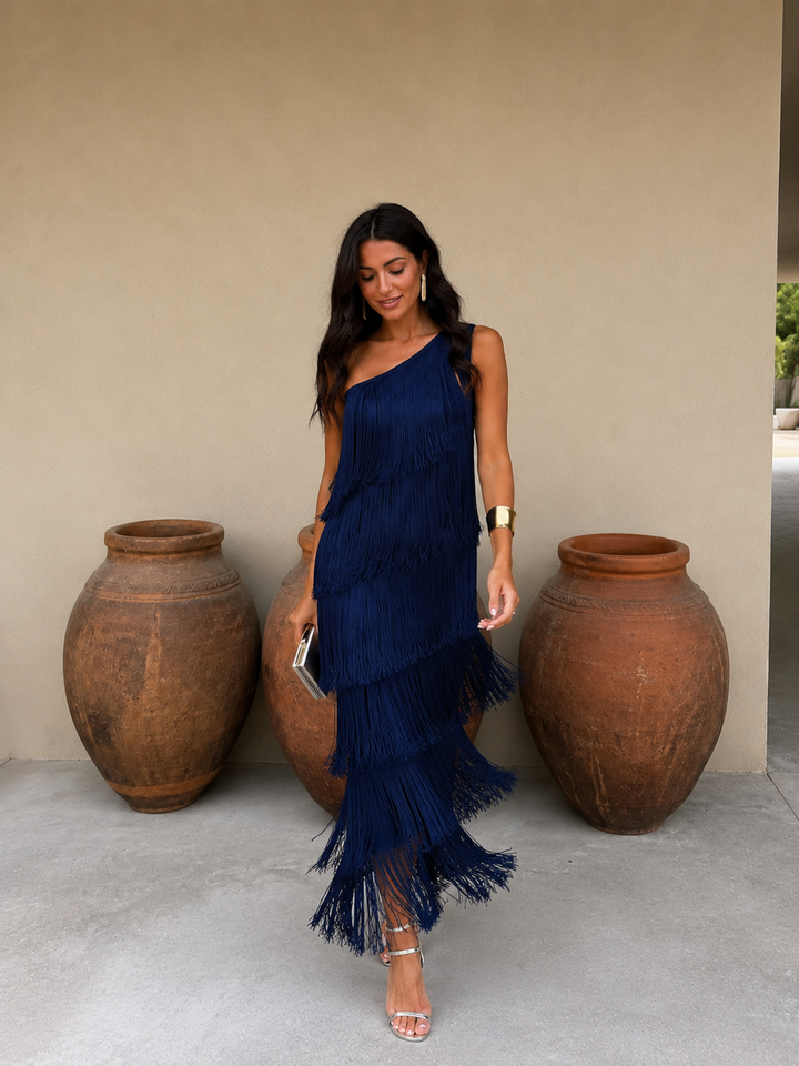 Laura | Vestido com franjas