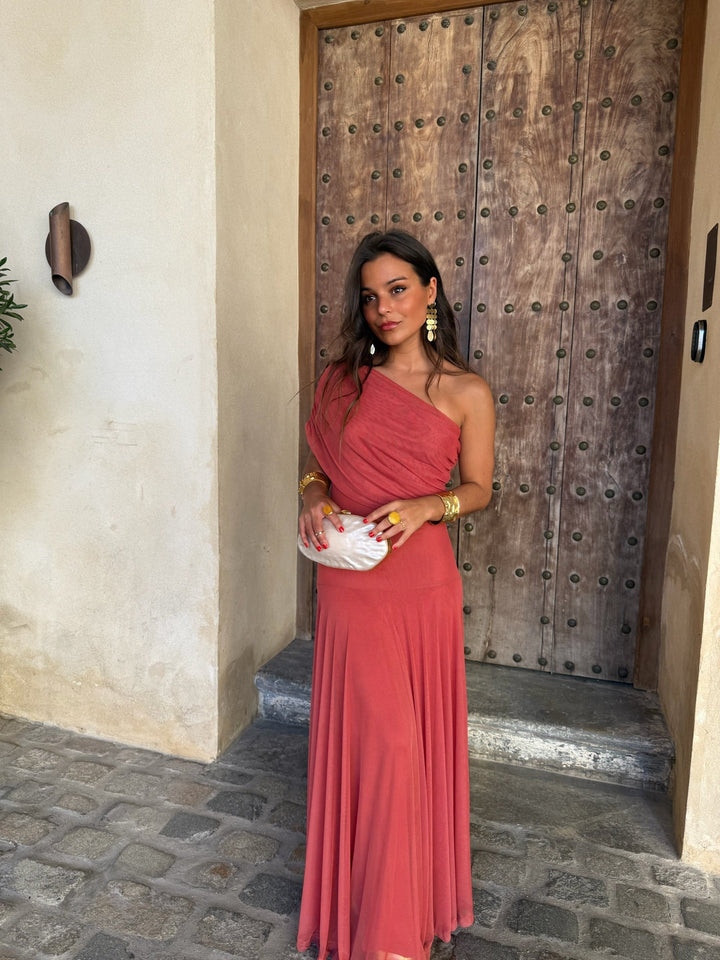 Vestido de Toledo em rosa