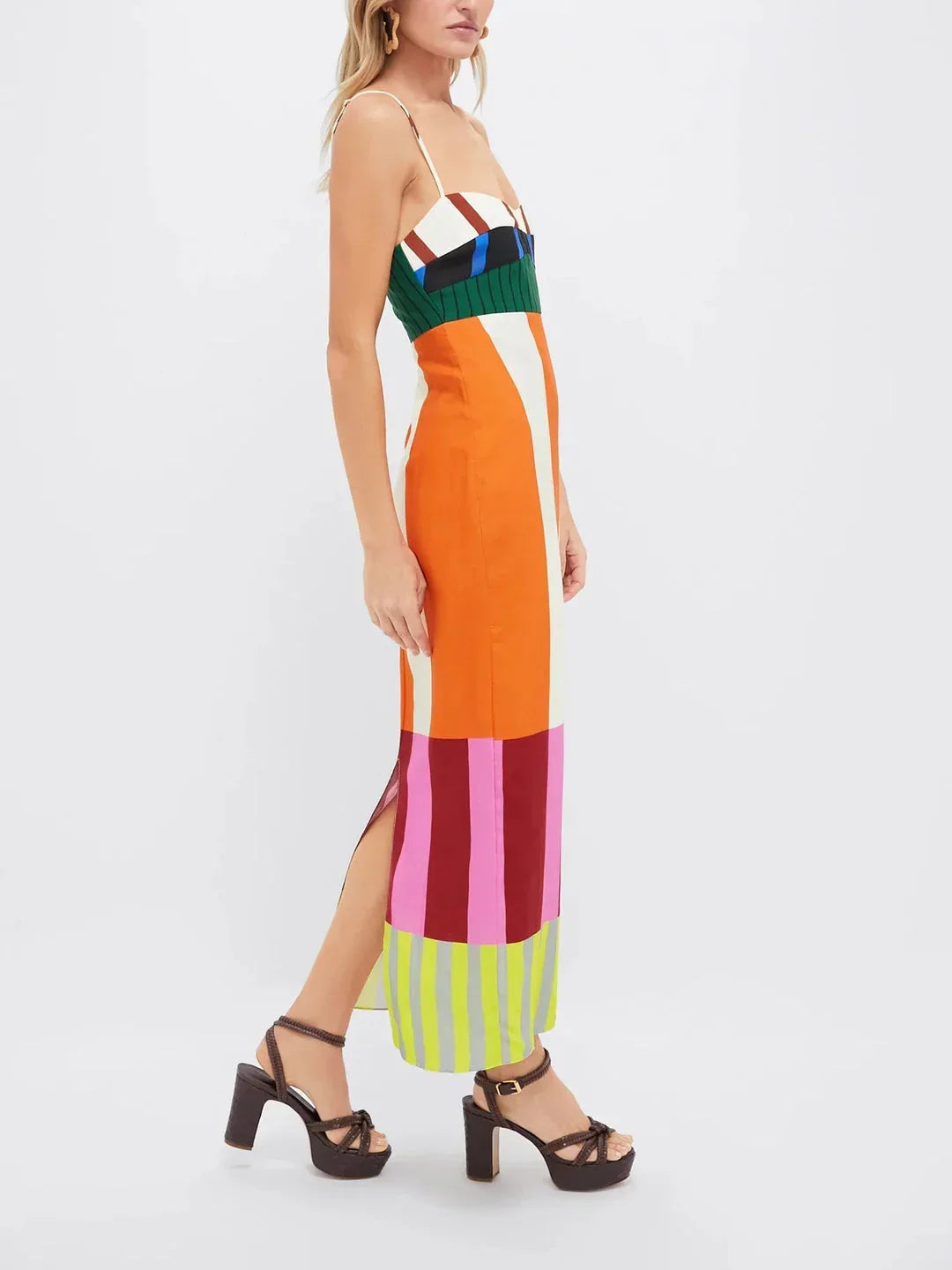 Elsa | Vestido Longo Multicolorido