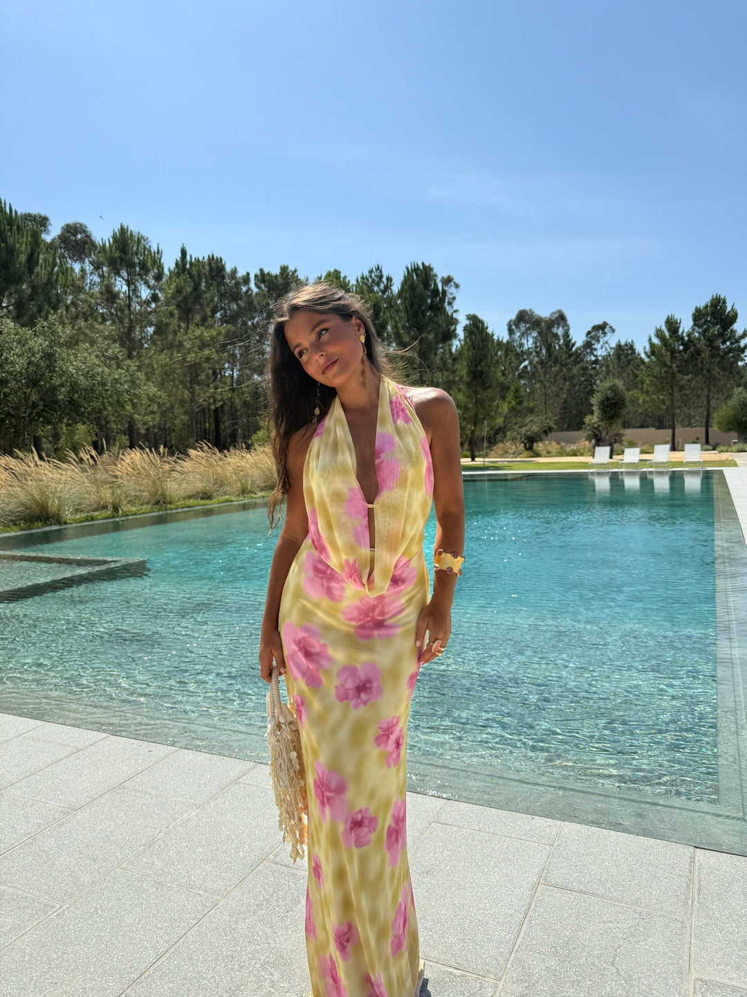 Vestido havaiano