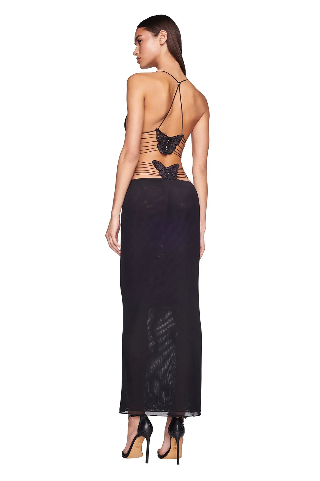 Shira | Vestido com costas borboleta