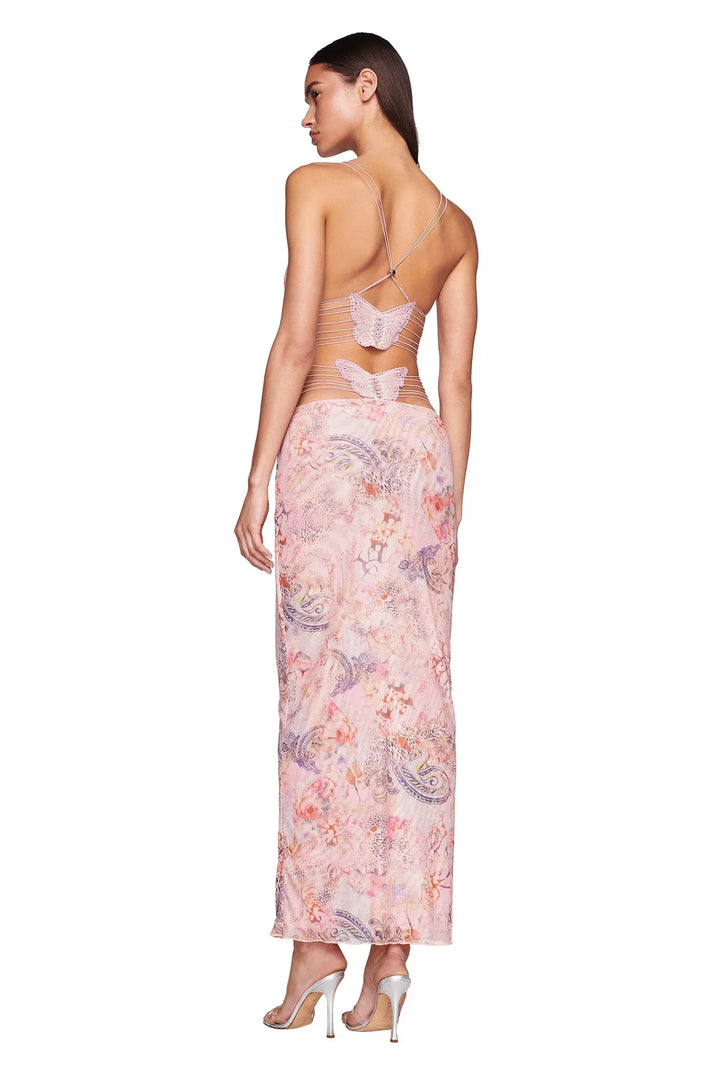 Shira | Vestido com costas borboleta