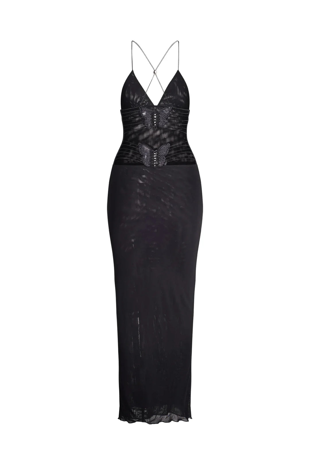 Shira | Vestido com costas borboleta